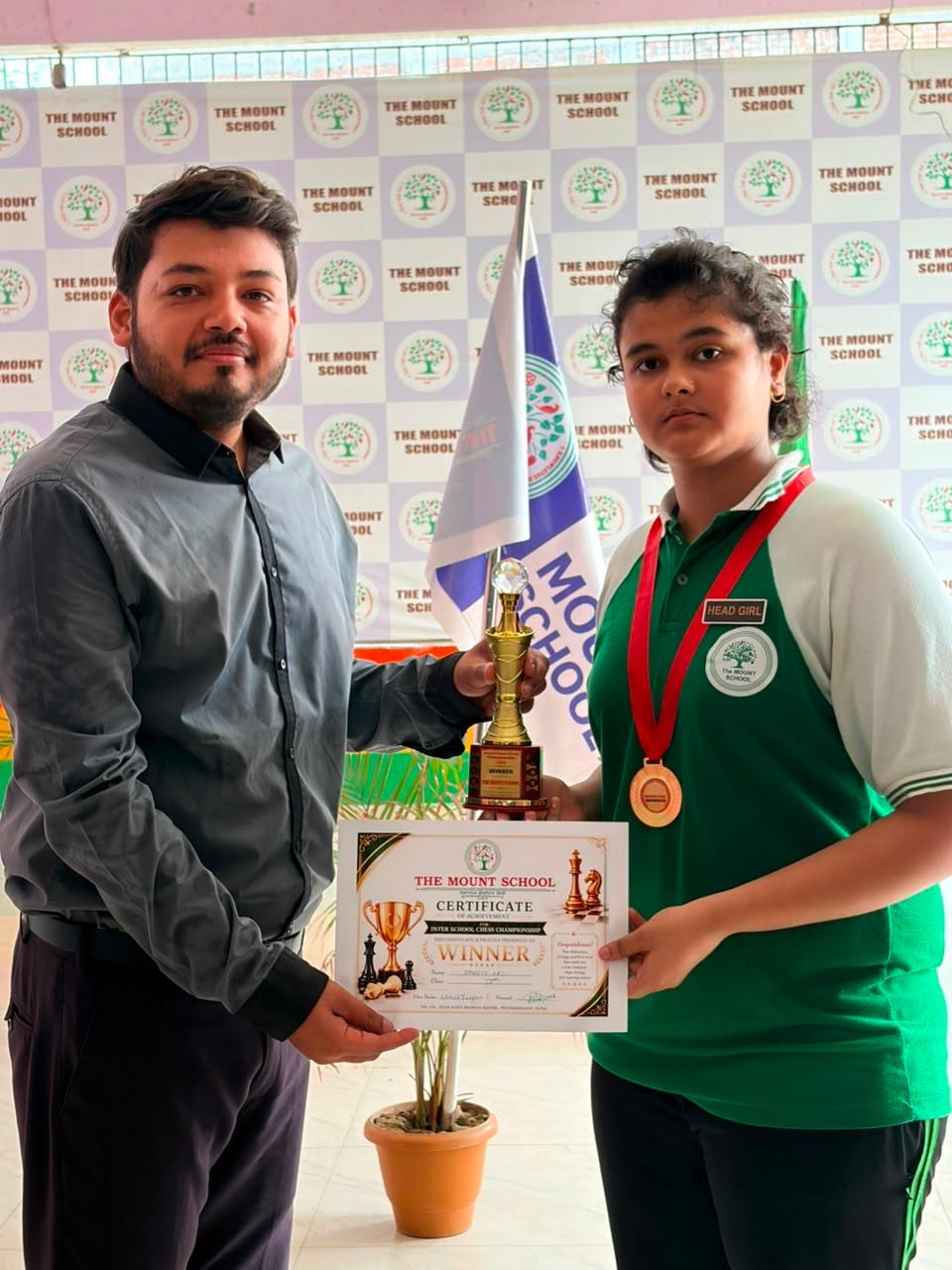 Chess competition award