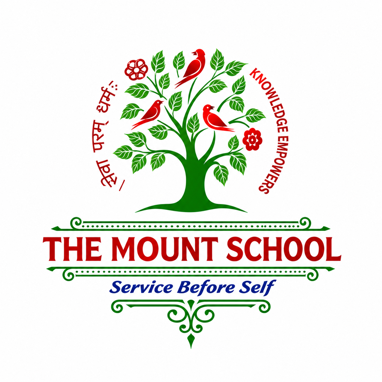 The Mount School logo